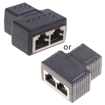 1-2 Способа подключения к локальной сети Ethernet Сетевой кабель RJ45 с Гнездовым разъемом-разветвителем Адаптер B2RC