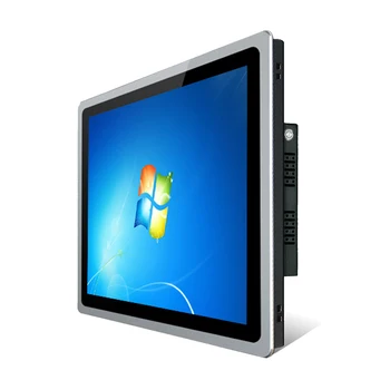 19-дюймовый панельный ПК с емкостным экраном Windows 8G RAM 64G SSD Wifi Com Mini all-in-one PC Встроенный 17-дюймовый планшетный компьютер core i5