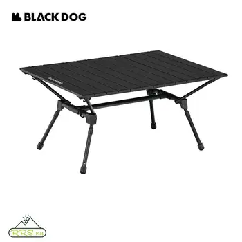 BlackDog Новый Стол для кемпинга на открытом воздухе Складной Портативный чайный столик для пикника из алюминиевого сплава с регулируемой высотой, Складная мебель