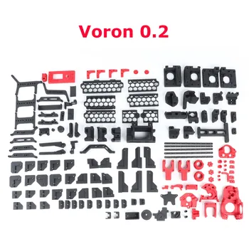 Blurolls Voron 0,2 Печатные детали Полный комплект V0.2 ABS + нить Voron0.2r1 МИНИ-экструдер для обжига 40% наполнителя