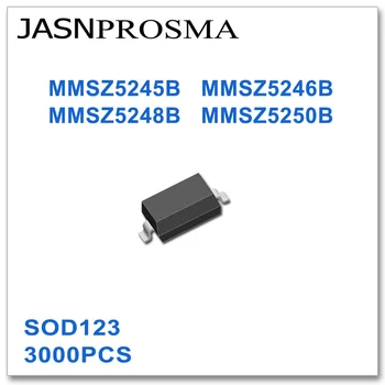 JASNPROSMA MMSZ5245B MMSZ5246B MMSZ5248B MMSZ5250B SOD123 3000 шт. Высокое качество Новых товаров Диод SMD 1206