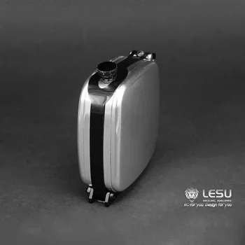 LESU Металлический 20 мм Масляный бак Черный для игрушек с дистанционным управлением Man Tamiyay 1/14 RC Тягач DIY Модель Th04958