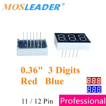 Mosleader 500 шт. 3-значный светодиодный дисплей 0,36 