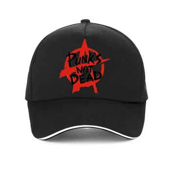 Бейсболка Punk Not Dead Design, мужская бейсболка для папы с буквенным принтом, летняя брендовая кепка в стиле панк-музыки в стиле хип-хоп, регулируемые шляпы snapback