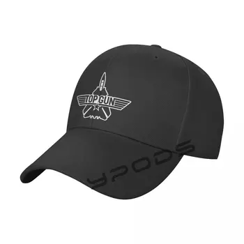 Бейсбольная кепка Top GUN для мужчин и женщин, Классическая шляпа для папы, обычная кепка с низким профилем