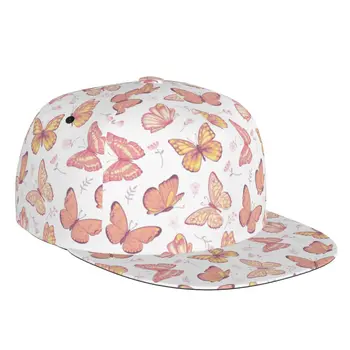 Бейсбольная кепка с 3D принтом Бабочки, повседневная солнцезащитная шляпа, Элегантный этнический стиль, модный сценический хип-хоп Для женщин и Мужчин
