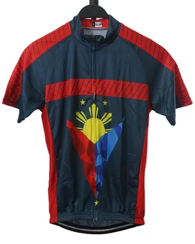 Велосипедная майка для Велосипеда, Рубашка на Филиппинах, Топ с коротким рукавом, Велосипедная дорожная куртка, Рубашка для скоростного спуска, Гонка велосипедистов, Флаг MTB