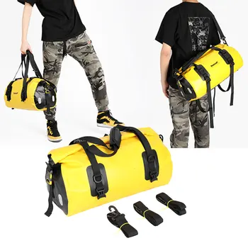 Водонепроницаемая велосипедная сумка 20Л, корзины для горных шоссейных велосипедов, сумка для фитнеса, сумка для путешествий на открытом воздухе, Желтая