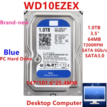 Новый Оригинальный жесткий диск для WD Blue 1 ТБ 3,5 