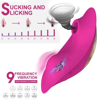 Носимые секс-игрушки G-spot для женщин, Секс-машина с дистанционным управлением, Сосущий вибратор, Секс-игрушки Для женщин, Стимулятор влагалища и клитора