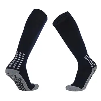 Противоскользящие футбольные носки для мужчин и женщин, нескользящие футбольные баскетбольные теннисные спортивные носки, сцепление с носками для езды на велосипеде