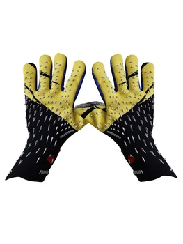 Размер 8-10 Латексные перчатки футбольного вратаря Профессиональные перчатки футбольного вратаря Надежная защита Перчатки для футбольных матчей
