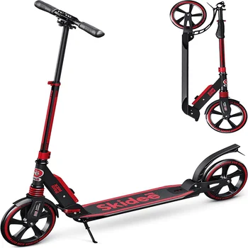 Складной электрический велосипед Удивительный красный складной электрический велосипед для подростков и взрослых с 4 регулируемыми уровнями и рулем до 41