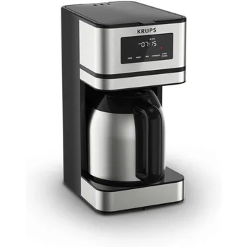 Чашка программируемая, настраиваемая, с цифровым дисплеем, с изоляцией для кофе, можно мыть в посудомоечной машине, без капель, серебристая и черная