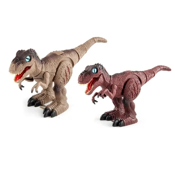 Электрическая игрушка DIY Механическая Виляющая игрушка DIY Реалистичный динозавр, гуляющий с домашним животным, Челночный корабль