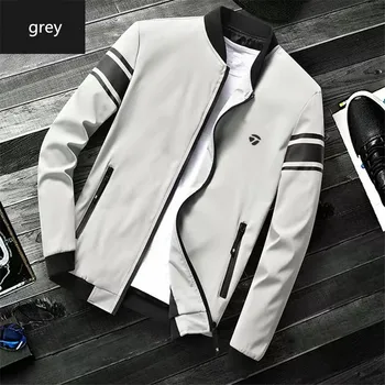 мужская куртка для гольфа, весенне-осеннее тонкое модное пальто, одежда для гольфа, блейзер, деловые повседневные куртки, мужские 2023, Горячая Распродажа, большие Размеры M-5XL